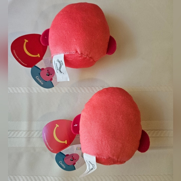 2 Pink Cookie Squushmallow Plush Toys - Picture 4 of 9